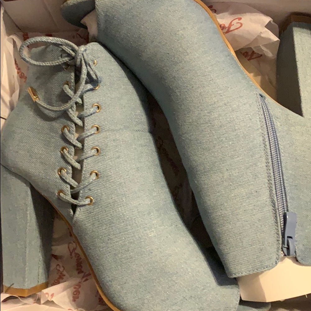 Blue Jean Heels